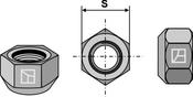 Cone-shaped nut (18100-43) image