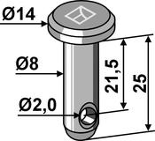 Cotter bolt Ø8×25 (26-0825) image