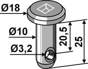 Cotter bolt Ø10×25 (26-1025) image