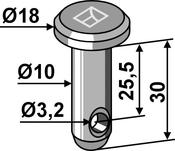 Cotter bolt Ø10×30 (26-1030) image