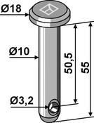 Cotter bolt Ø10×55 (26-1055) image