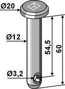 Cotter bolt  Ø12×60 (26-1260) image
