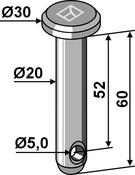 Cotter bolt Ø20×60 (26-2060) image