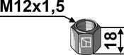 Nut M12x1,5 (51-1243-1) image