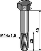 Hexagon bolt with metric fine thread – M14x1,5×60 – 12.9 (51-1460-1) image