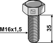 Hexagon bolt with metric fine thread – M16x1,5×35 – 10.9 (51-1635) image
