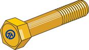 Bolt 5/16” UNC (620-BLT-3100) image