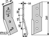 Trencher blade (633-SMA-05) image