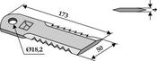 Straw chopper flail blade (634-BIS-03) image