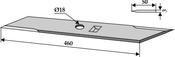 Straw chopper flail blade (634-BIS-09) image