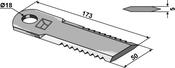 Straw chopper flail blade (634-NH-02) image