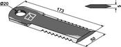 Straw chopper flail blade (634-NH-05) image