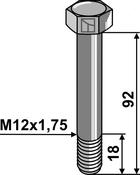 Bolt M12x1,75 – 12.9 (63-1292) image