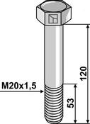 Bolt M20x1,5 (63-20121) image