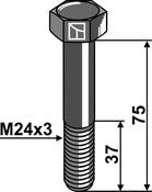 Bolt M24x3x75 – 10.9 (63-2475) image