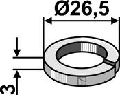 Split washer 3xØ26,5 (63-BOM-95) image