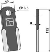 Straight blade (63-CEL-29) image