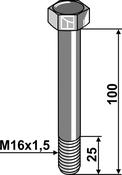 Bolt M16x1,5 x 100 â 10.9 (63-DUC-913) image