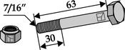 bolt with self-locking nut – 7/16”UNF (63-FEI-91) image