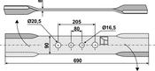 Mover-blade 690mm â right (63-FIS-42-R) image