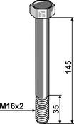 Bolt M16x2 x 145- 10.9 (63-GLB-905) image