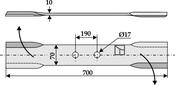 Mover-blade 700mm â right (63-HER-04) image