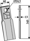 Straight blade (63-HYM-04) image