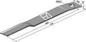 Mover-blade 710mm – right (63-IND-1361) image