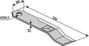 Communition blade – left (63-IND-34-L) image