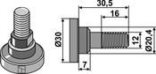 Blade bolt (63-JOS-93) image