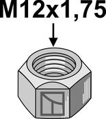 Self-locking nut – M12 – 10.9 (63-PER-94) image