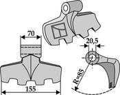 Pruning hammer (63-RM-3-20) image