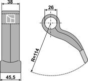 Pruning hammer (63-RM-80) image