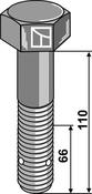 Hexagon bolt – M24x3 – 10.9 (63-SAU-121) image