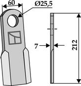 Straight blade (63-TIE-01) image