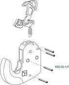 Clamping pin 4 pcs (652-GI-1-F) image