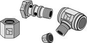 Angle screw connection 3/8 (654-3-43)