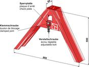 Implement-side triangle for Cat. I, Cat. II and Cat. lll (665-3) image