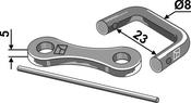 Shackle type connector Ø8 (69-4-101) image