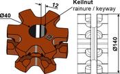 Chain sprocket  Ø140 (69-6-111) image