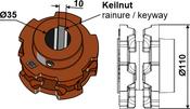 Chain sprocket Ø110 (69-6-554) image