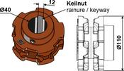 Chain sprocket Ø110 (69-6-555) image