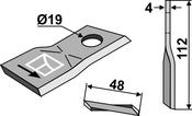 Rotary mower blade (80-109) image