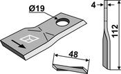 Rotary mower blade (80-119) image