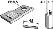 Rotary mower blade (80-141) image
