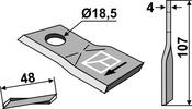 Rotary mower blade (80-142) image