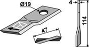 Rotary mower blade (80-179) image