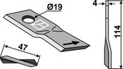 Rotary mower blade (80-180) image