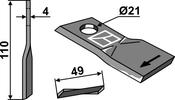 Rotary mower blade (80-273) image