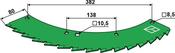 Saw blade – right – tungsten carbid hard faced (86-107) image